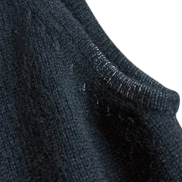 Lutz & Patmos Cashmere Wool Sleeveless Mini Dress V-Neck Size Medium Women's - Picture 8 of 10